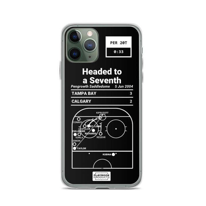 Tampa Bay Lightning Greatest Goals iPhone Case: Headed to a Seventh (2004)