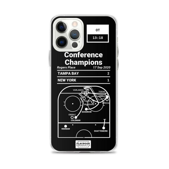 Tampa Bay Lightning Greatest Goals iPhone Case: Conference Champions (2020)