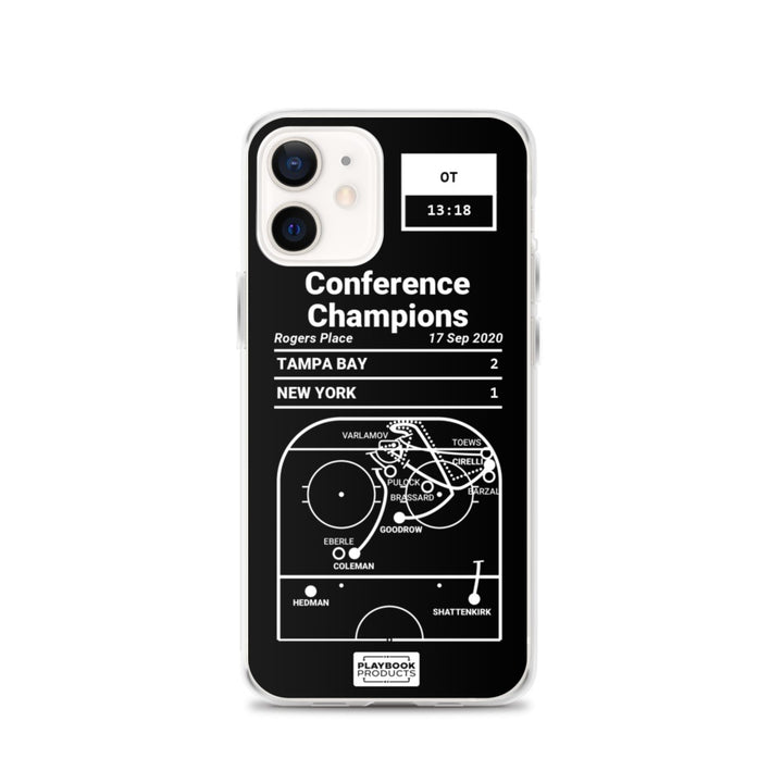 Tampa Bay Lightning Greatest Goals iPhone Case: Conference Champions (2020)