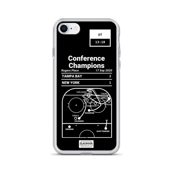 Tampa Bay Lightning Greatest Goals iPhone Case: Conference Champions (2020)