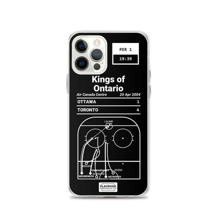 Toronto Maple Leafs Greatest Goals iPhone Case: Kings of Ontario (2004)