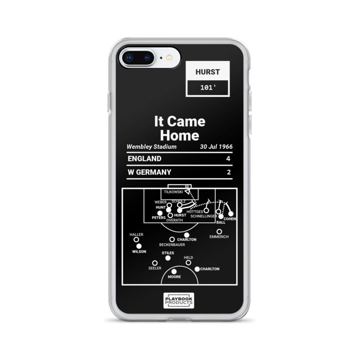 England National Team Greatest Goals iPhone Case: It Came Home (1966)