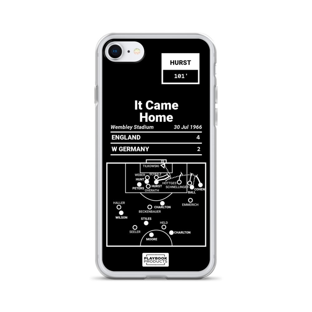 England National Team Greatest Goals iPhone Case: It Came Home (1966)