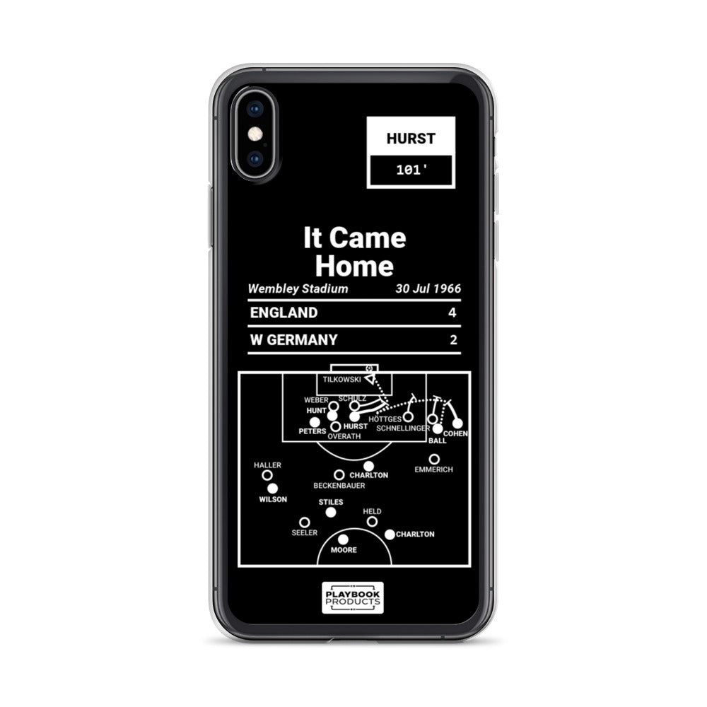 England National Team Greatest Goals iPhone Case: It Came Home (1966)