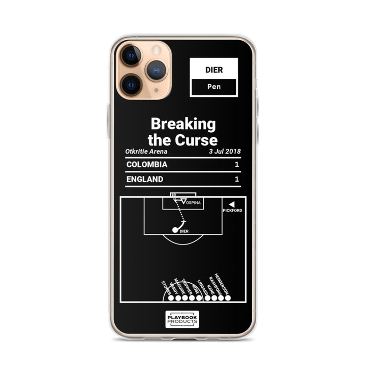 England National Team Greatest Goals iPhone Case: Breaking the Curse (2018)