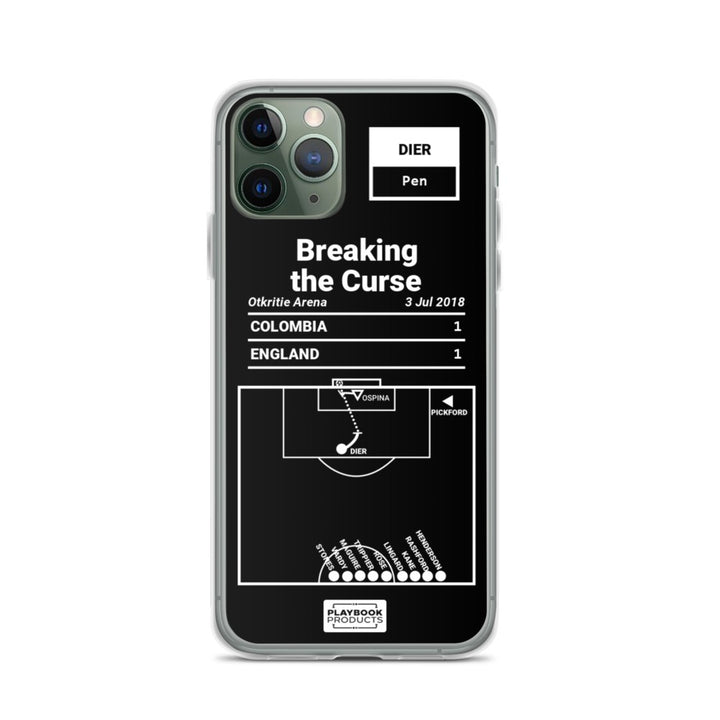 England National Team Greatest Goals iPhone Case: Breaking the Curse (2018)