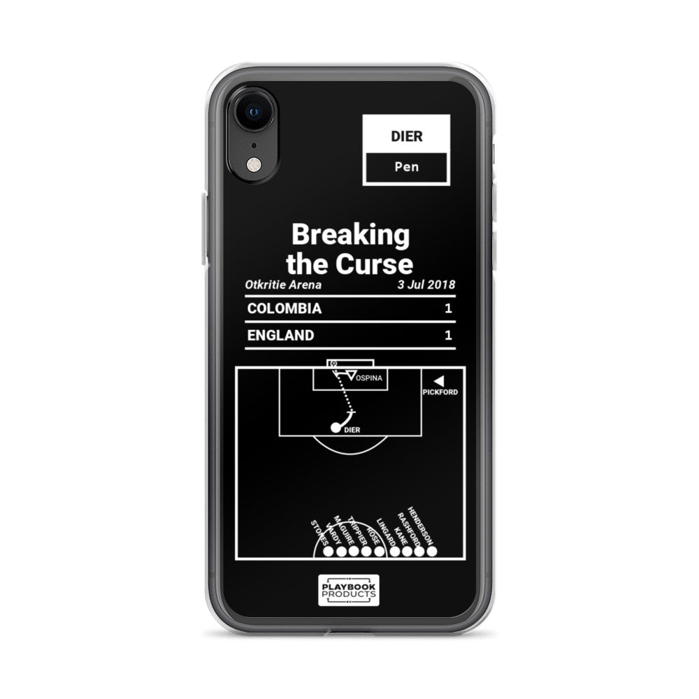 England National Team Greatest Goals iPhone Case: Breaking the Curse (2018)