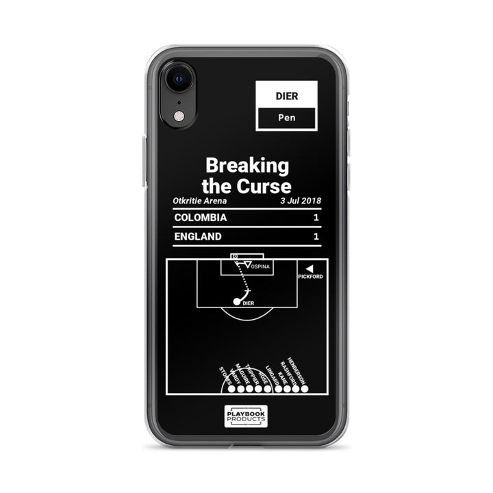 England National Team Greatest Goals iPhone Case: Breaking the Curse (2018)