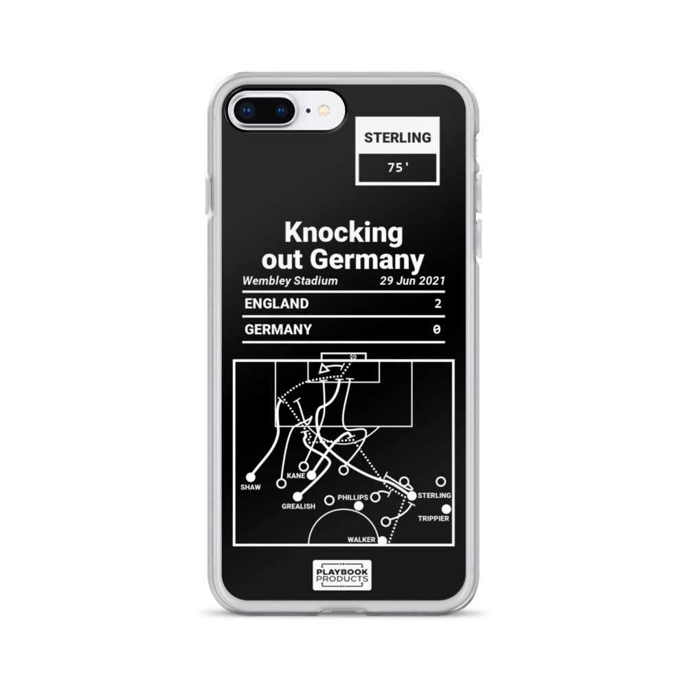 England National Team Greatest Goals iPhone Case: Knocking out Germany (2021)