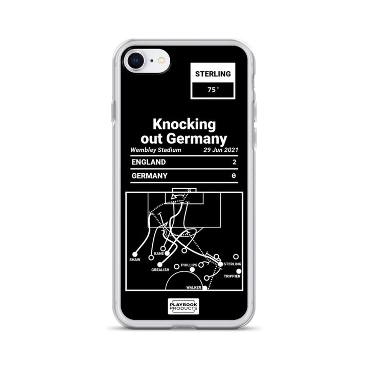 England National Team Greatest Goals iPhone Case: Knocking out Germany (2021)