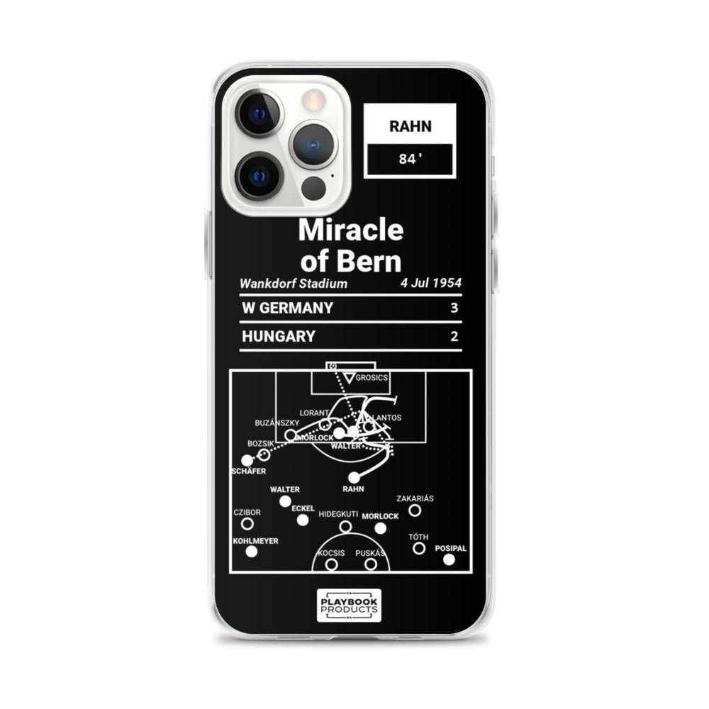 Germany National Team Greatest Goals iPhone Case: Miracle of Bern (1954)