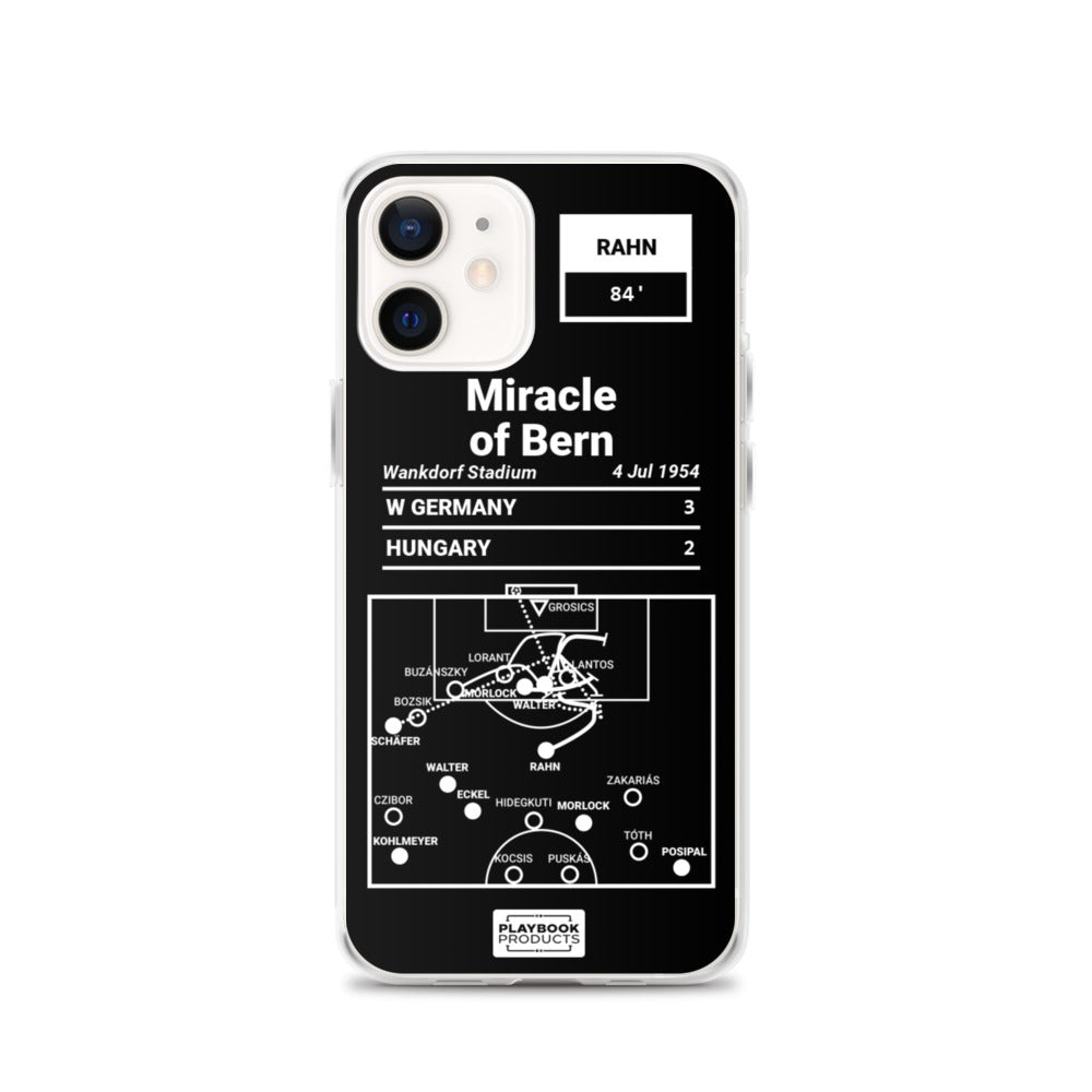 Germany National Team Greatest Goals iPhone Case: Miracle of Bern (1954)