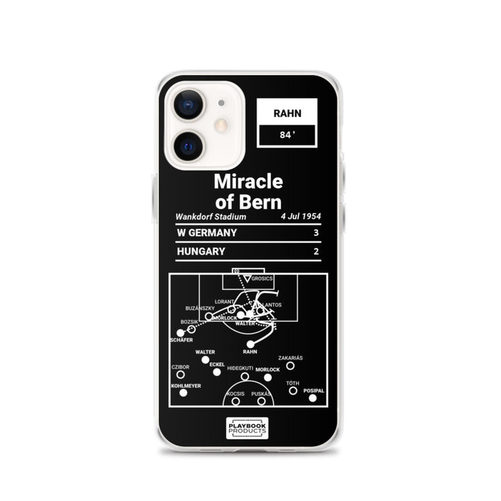 Germany National Team Greatest Goals iPhone Case: Miracle of Bern (1954)