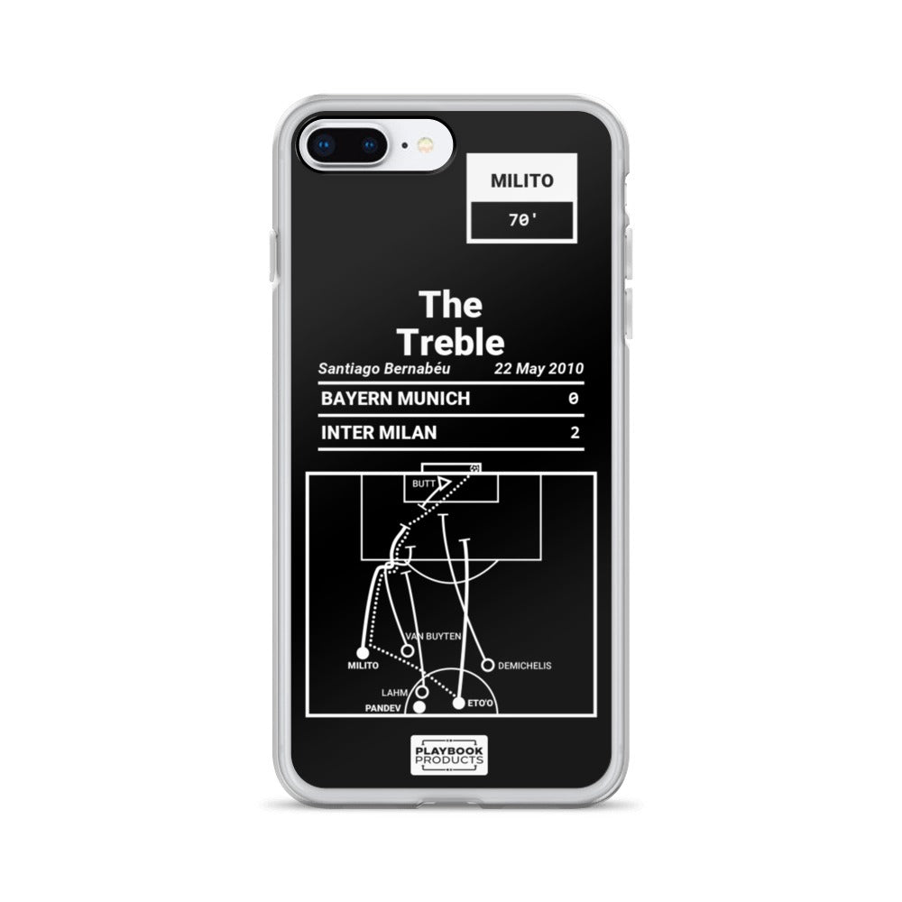 Inter Milan Greatest Goals iPhone Case: The Treble (2010)