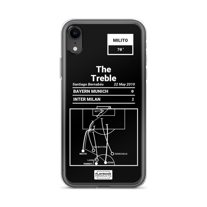 Inter Milan Greatest Goals iPhone Case: The Treble (2010)