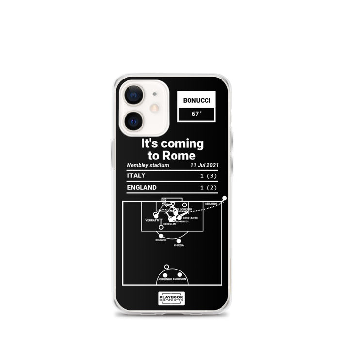 Italy National Team Greatest Goals iPhone Case: It's coming to Rome (2021)