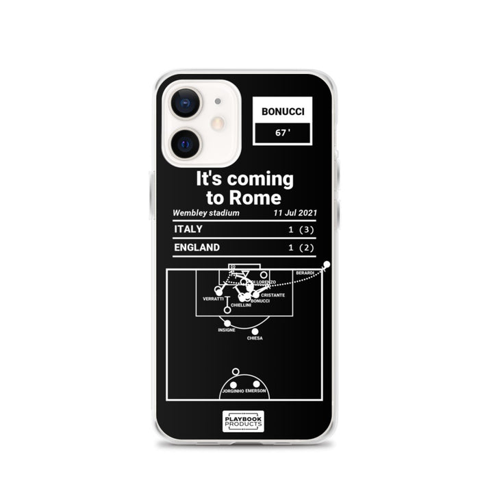 Italy National Team Greatest Goals iPhone Case: It's coming to Rome (2021)