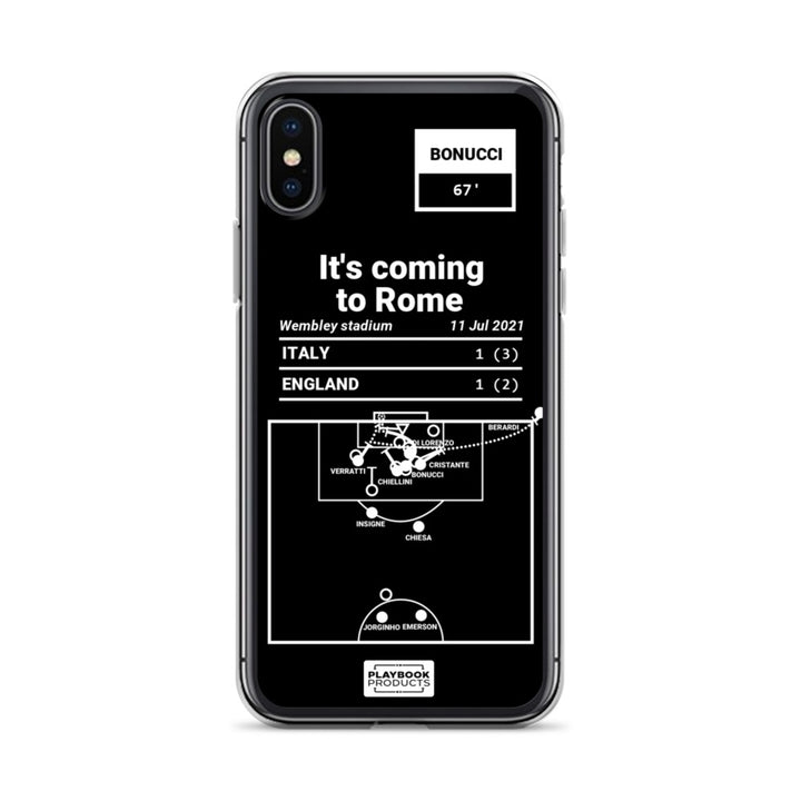 Italy National Team Greatest Goals iPhone Case: It's coming to Rome (2021)