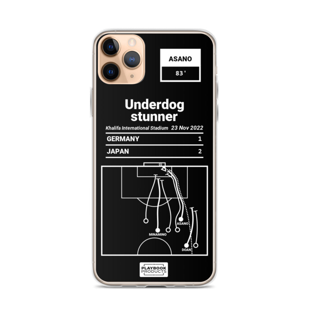 Greatest Japan Plays iPhone Case: Underdog stunner (2022)