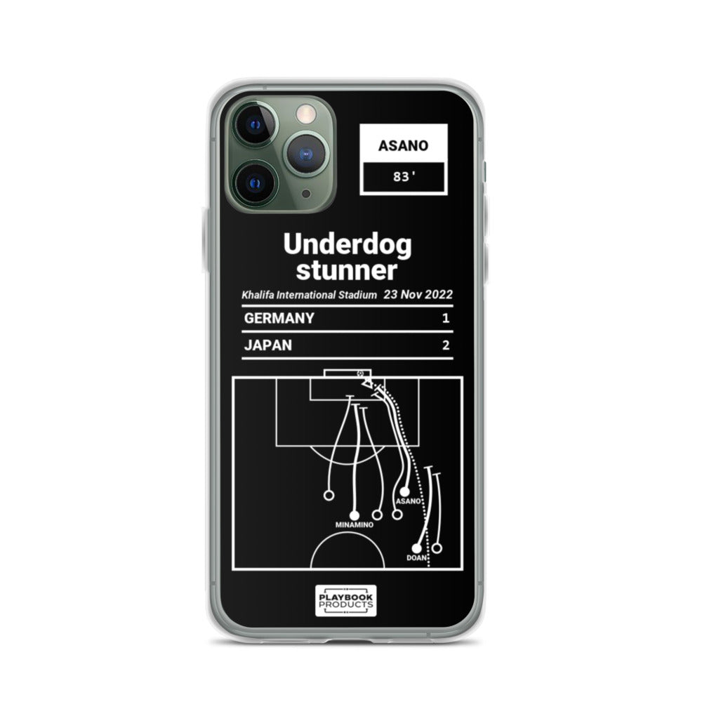 Greatest Japan Plays iPhone Case: Underdog stunner (2022)