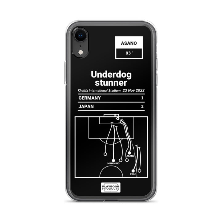 Greatest Japan Plays iPhone Case: Underdog stunner (2022)