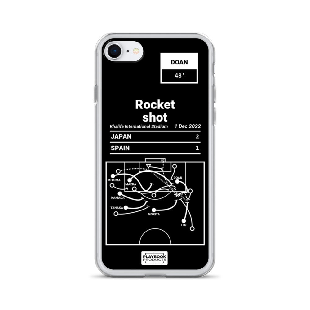 Greatest Japan Plays iPhone Case: Rocket shot (2022)
