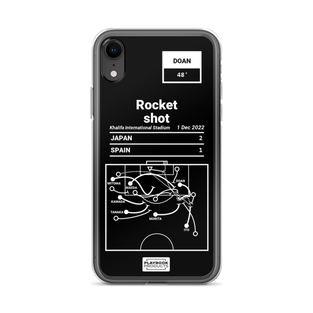 Greatest Japan Plays iPhone Case: Rocket shot (2022)