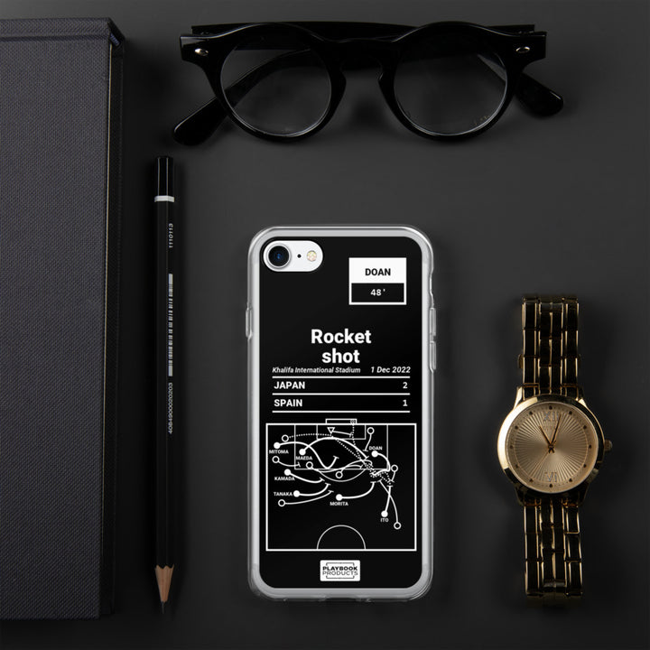 Greatest Japan Plays iPhone Case: Rocket shot (2022)