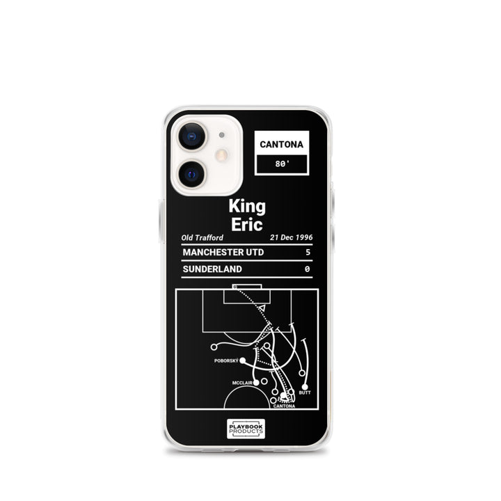 Manchester United Greatest Goals iPhone Case: King Eric (1996)