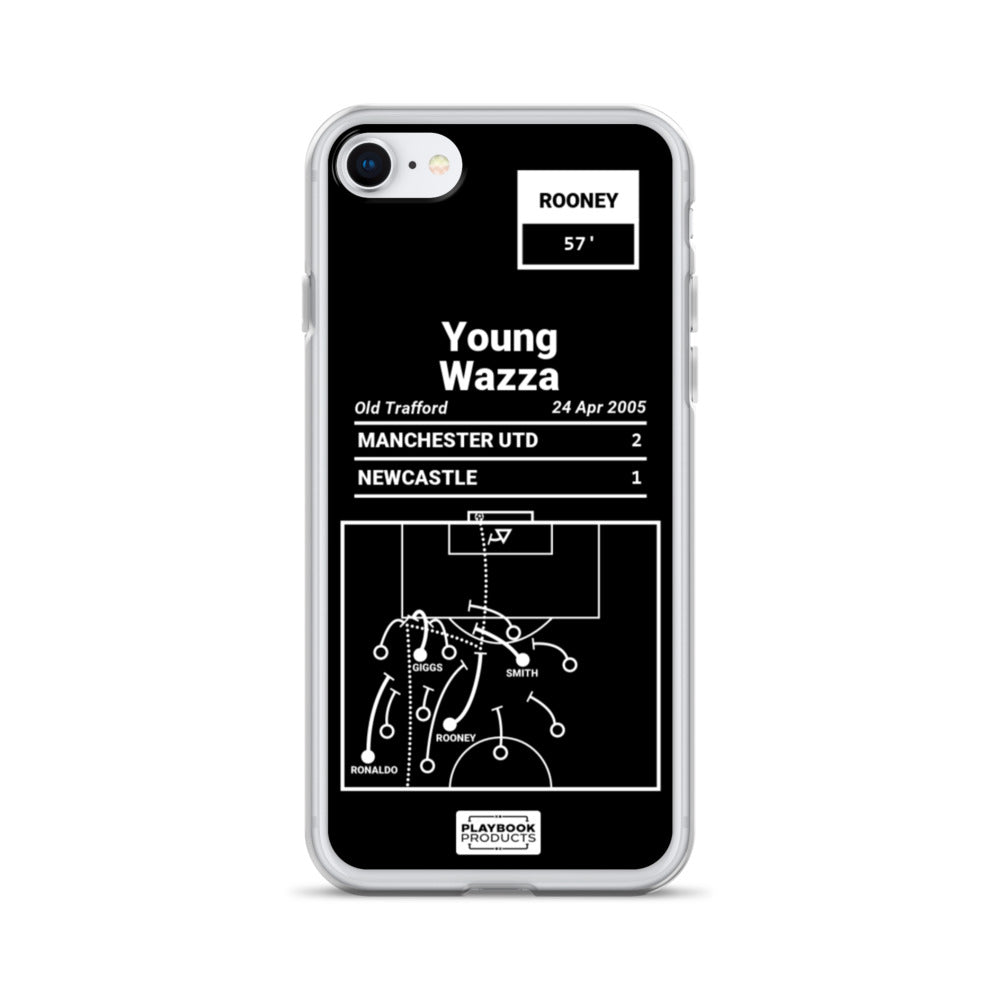 Manchester United Greatest Goals iPhone Case: Young Wazza (2005)