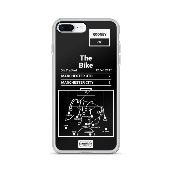 Manchester United Greatest Goals iPhone Case: Rooney's Bicycle (2011)