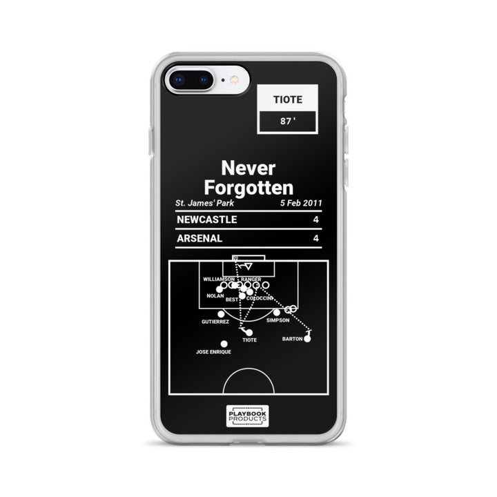Newcastle Greatest Goals iPhone Case: Never Forgotten (2011)