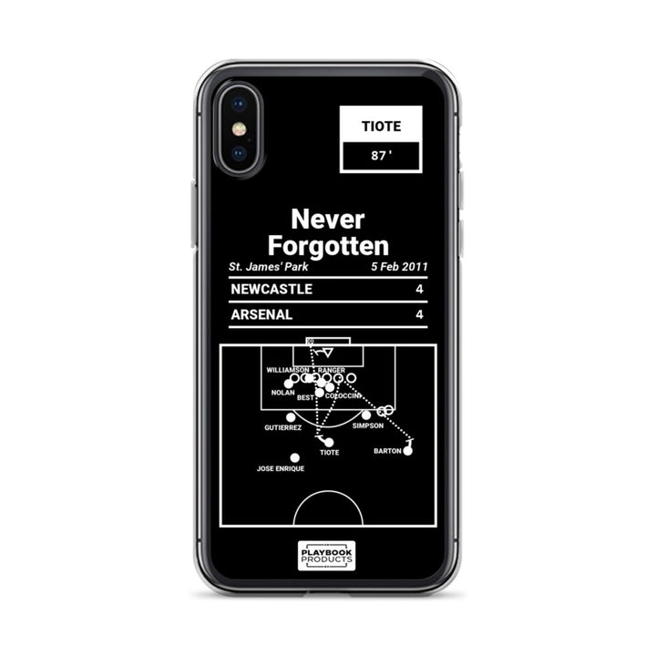 Newcastle Greatest Goals iPhone Case: Never Forgotten (2011)