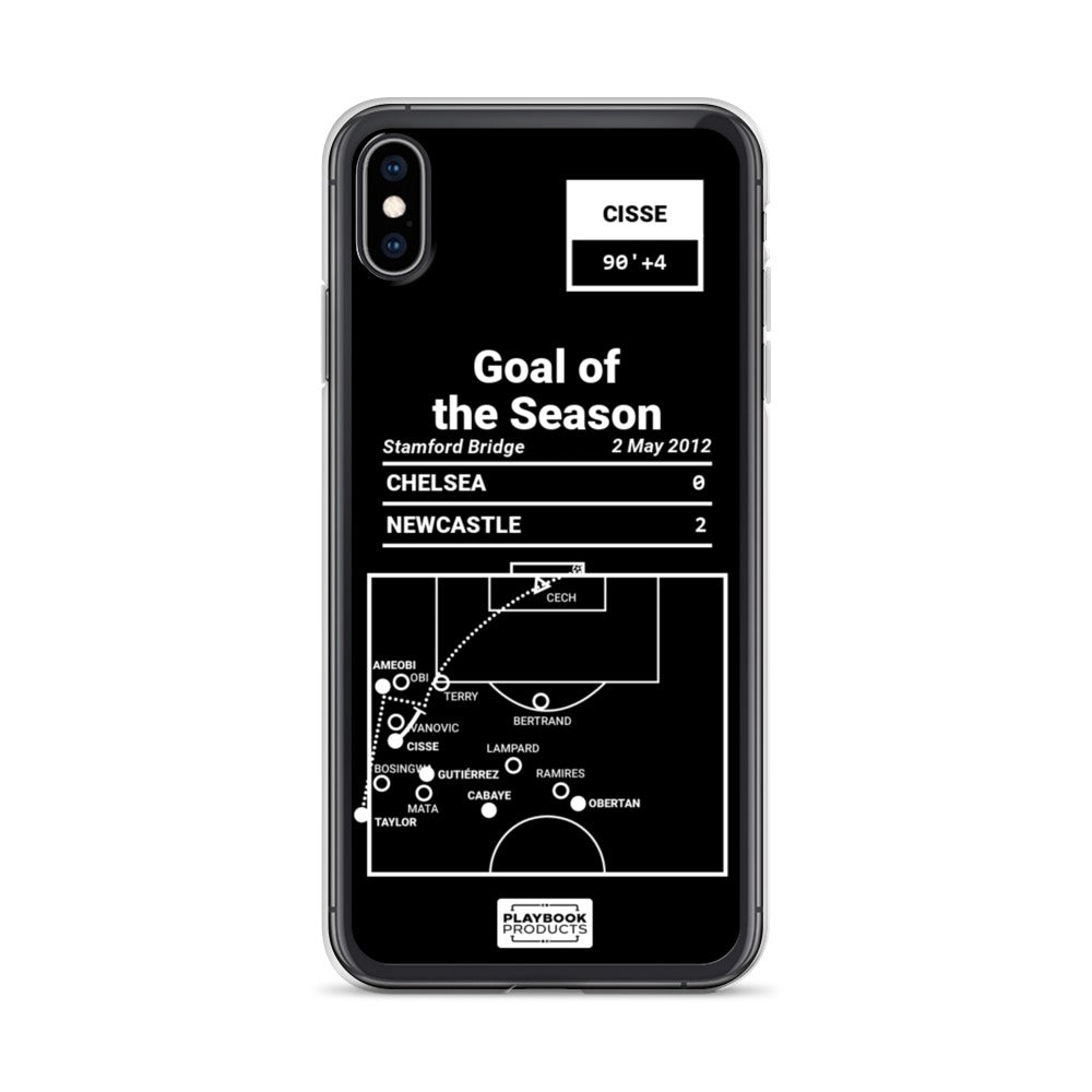 Newcastle Greatest Goals iPhone Case: Goal of the Season (2012)