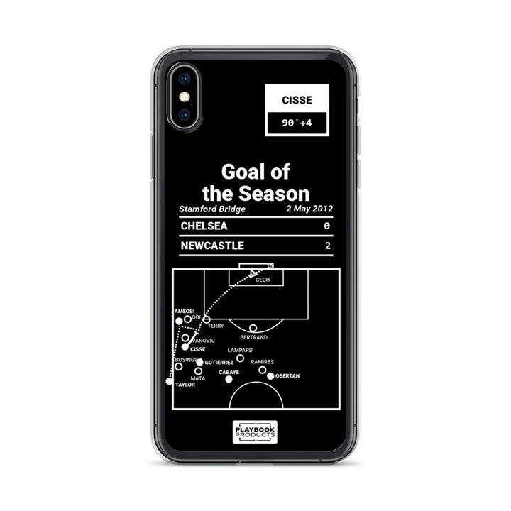 Newcastle Greatest Goals iPhone Case: Goal of the Season (2012)