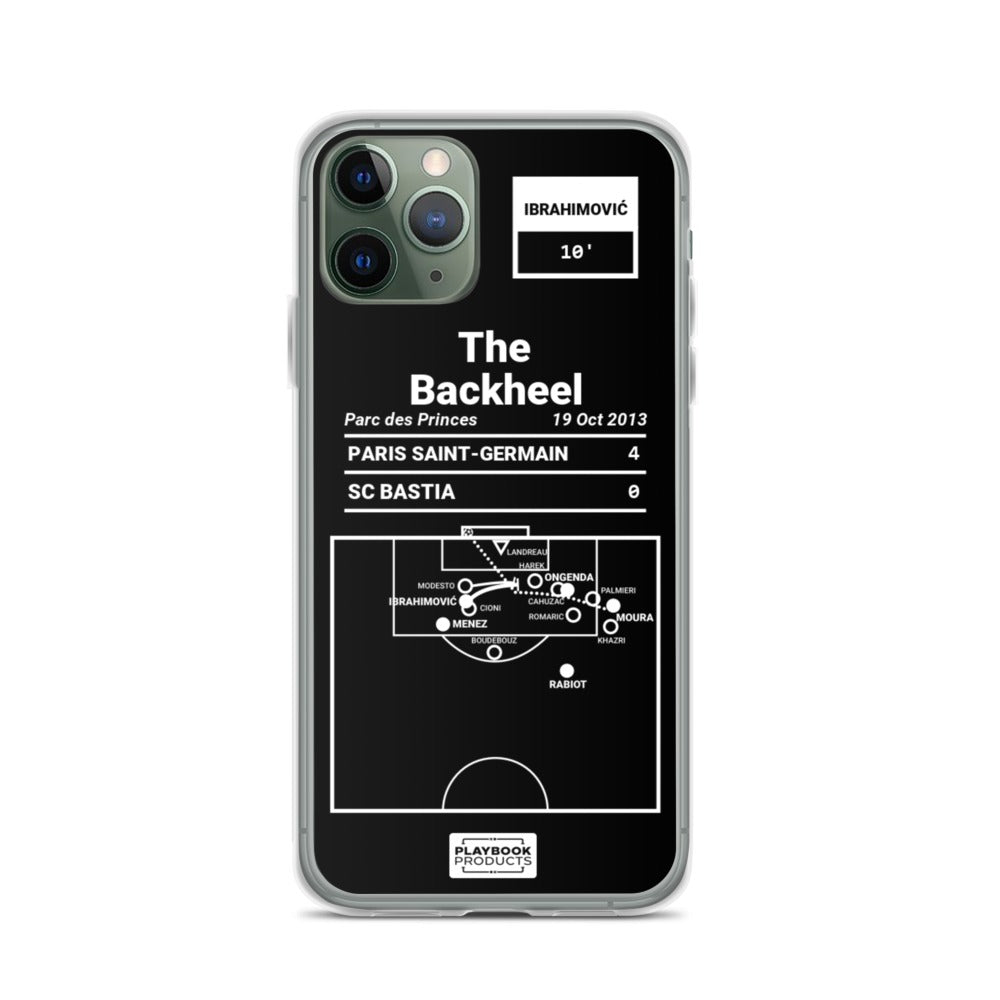 Paris Saint-Germain Greatest Goals iPhone Case: The Backheel (2013)