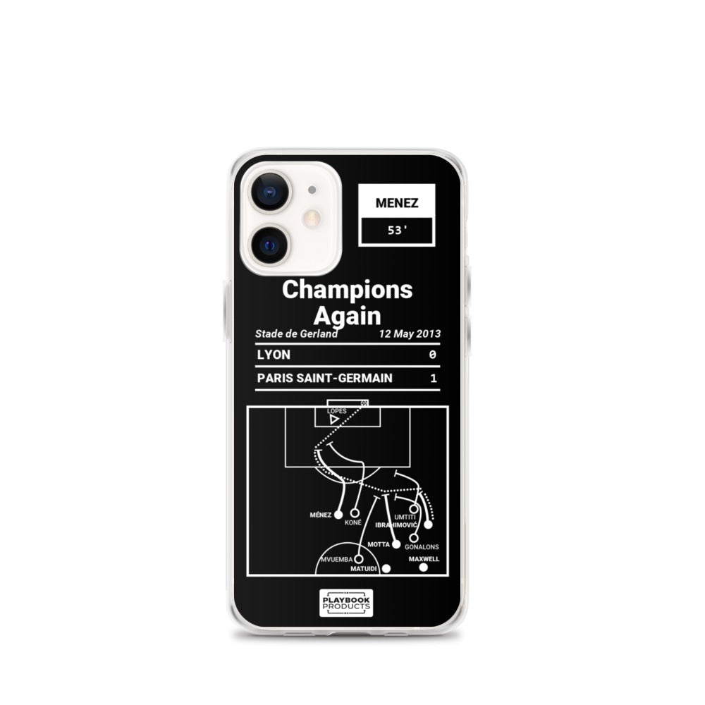 Paris Saint-Germain Greatest Goals iPhone Case: Champions Again (2013)