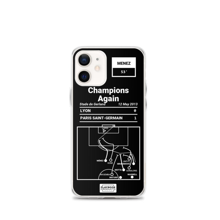 Paris Saint-Germain Greatest Goals iPhone Case: Champions Again (2013)