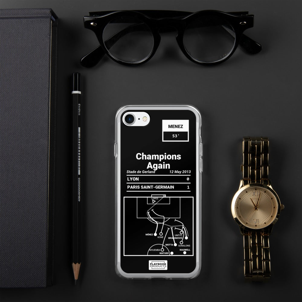 Paris Saint-Germain Greatest Goals iPhone Case: Champions Again (2013)