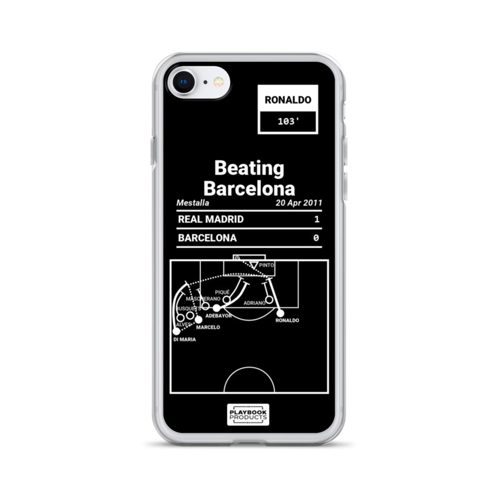 Real Madrid Greatest Goals iPhone Case: Beating Barcelona (2011)