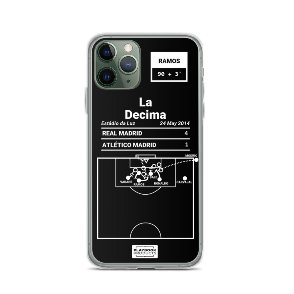 Real Madrid Greatest Goals iPhone Case: La Decima (2014)