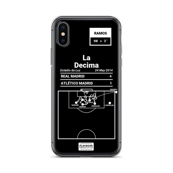 Real Madrid Greatest Goals iPhone Case: La Decima (2014)