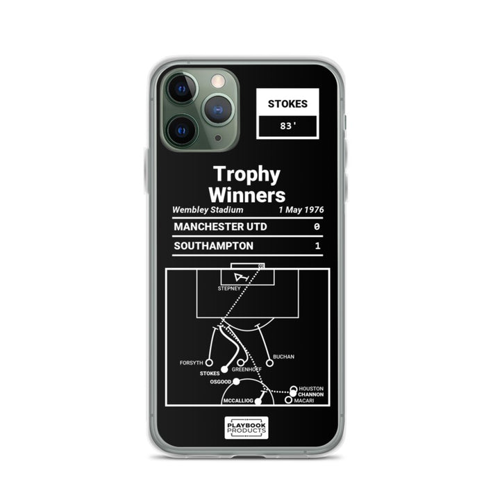 Southampton Greatest Goals iPhone Case: Trophy Winners (1976)