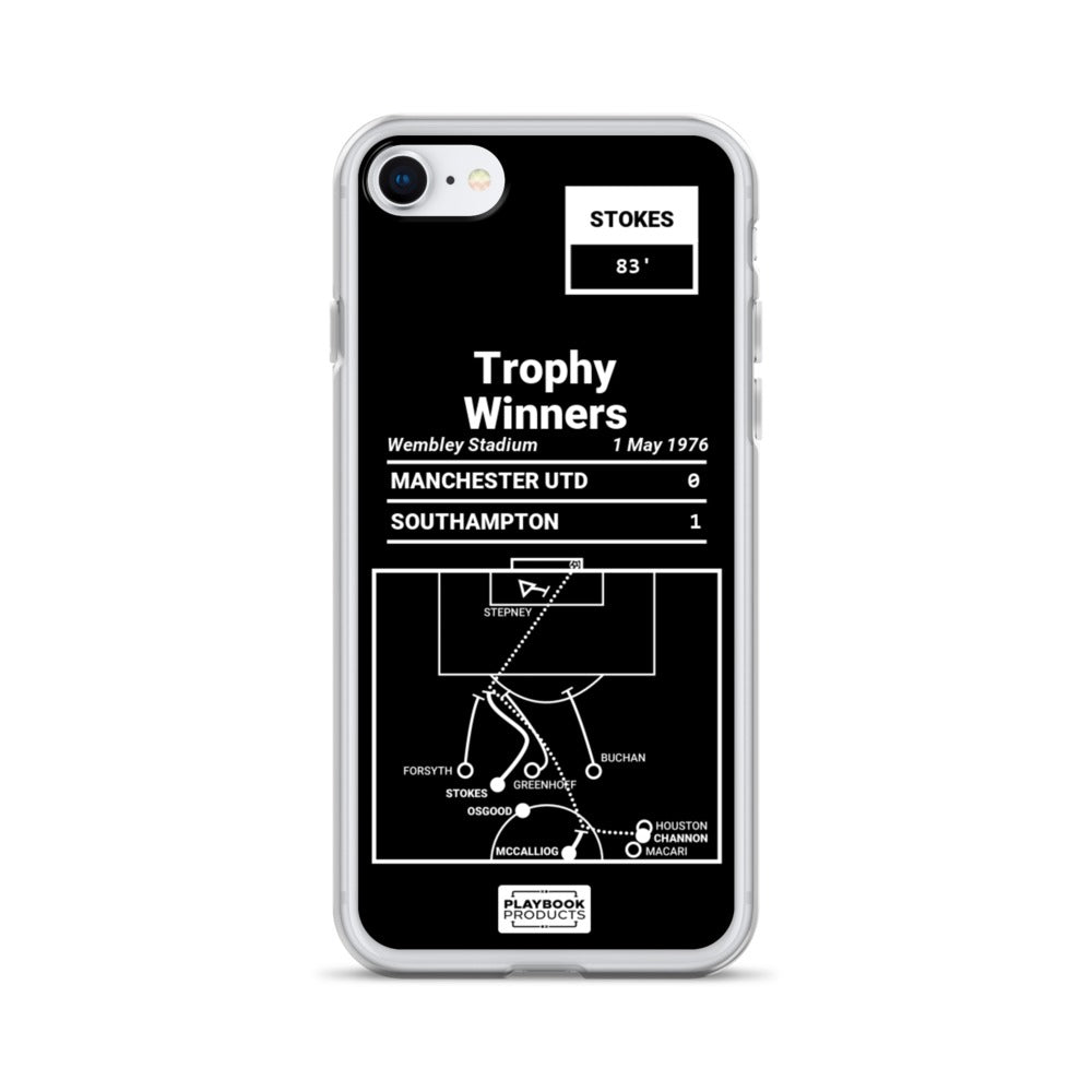 Southampton Greatest Goals iPhone Case: Trophy Winners (1976)