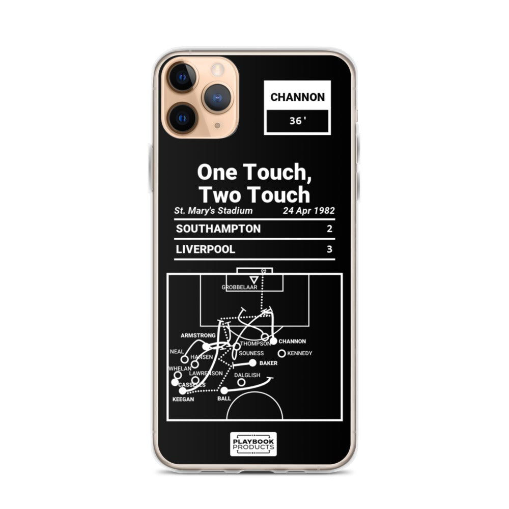 Southampton Greatest Goals iPhone Case: One Touch, Two Touch (1982)