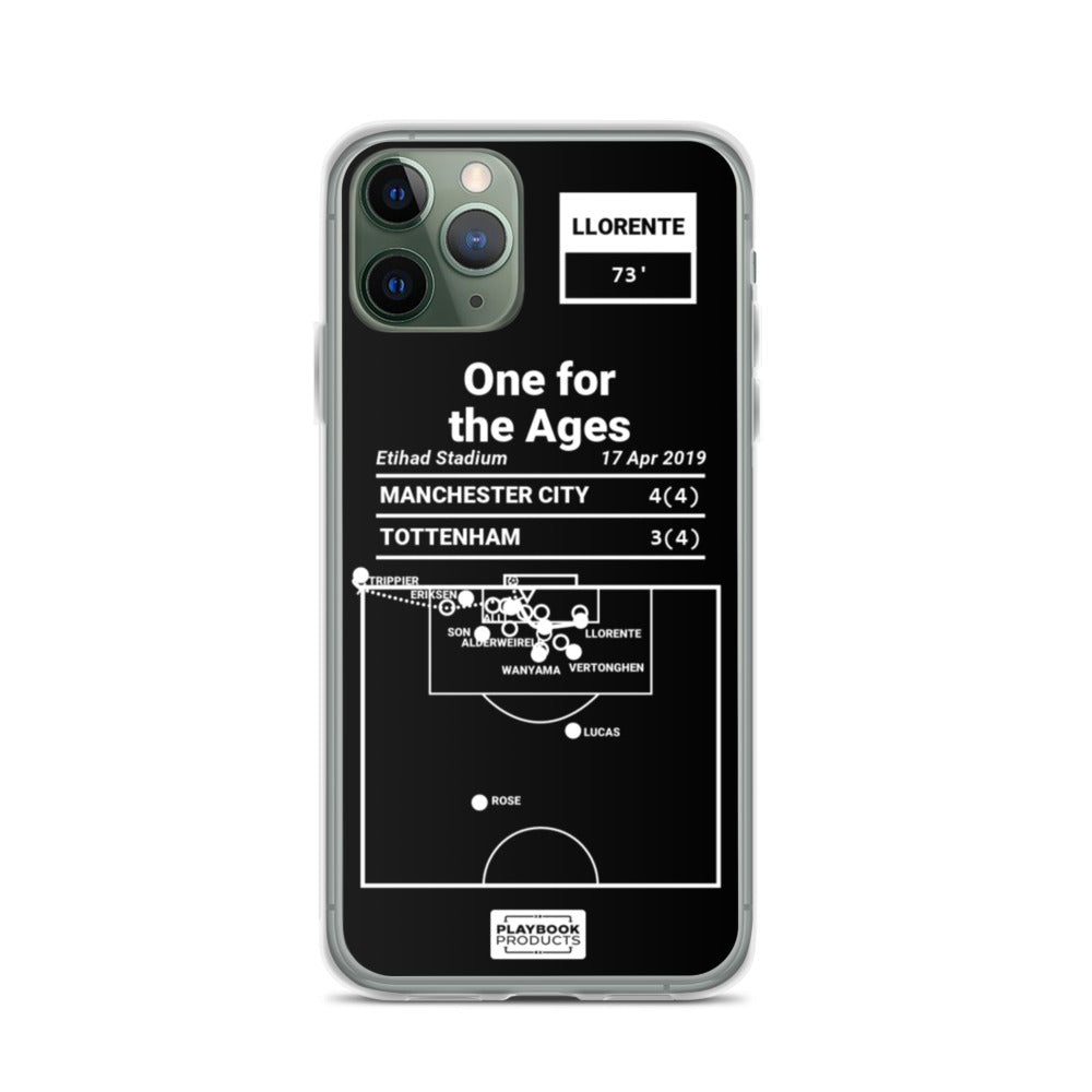 Tottenham Hotspur Greatest Goals iPhone Case: One for the Ages (2019)