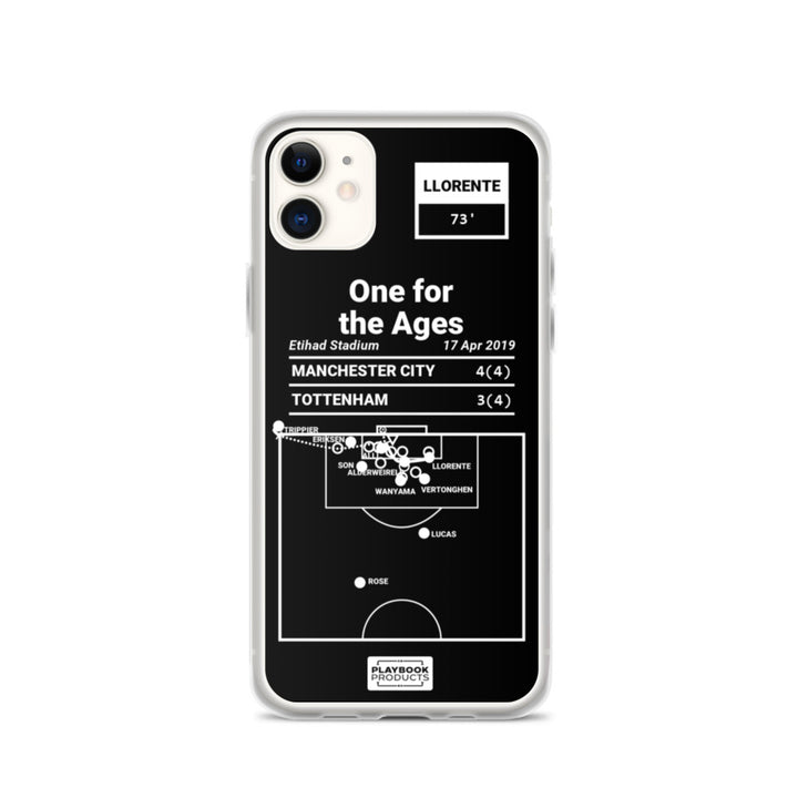 Tottenham Hotspur Greatest Goals iPhone Case: One for the Ages (2019)