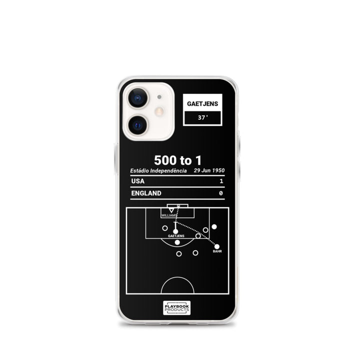 USMNT Greatest Goals iPhone Case: 500 to 1 (1950)