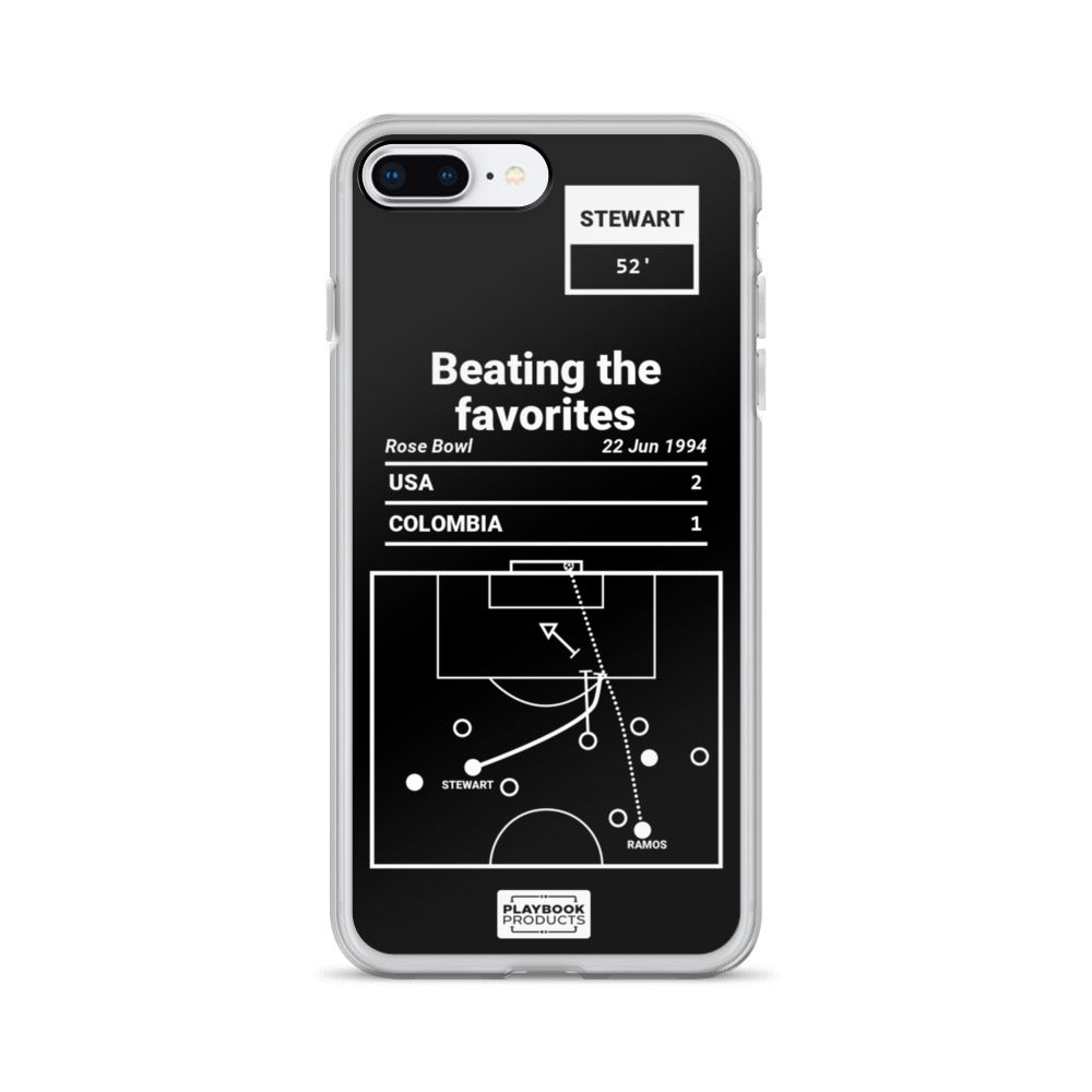 USMNT Greatest Goals iPhone Case: Beating the favorites (1994)