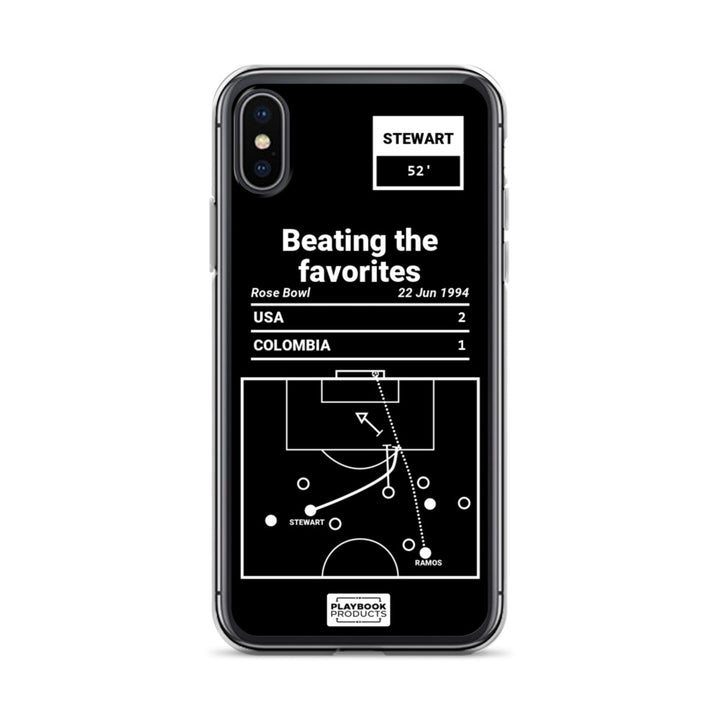 USMNT Greatest Goals iPhone Case: Beating the favorites (1994)